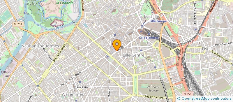 localisation de l'entreprise BEAUTEMAIN à LILLE