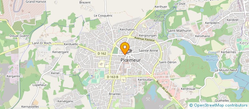 localisation de l'entreprise BEAUTES DU MONDE à PLOEMEUR