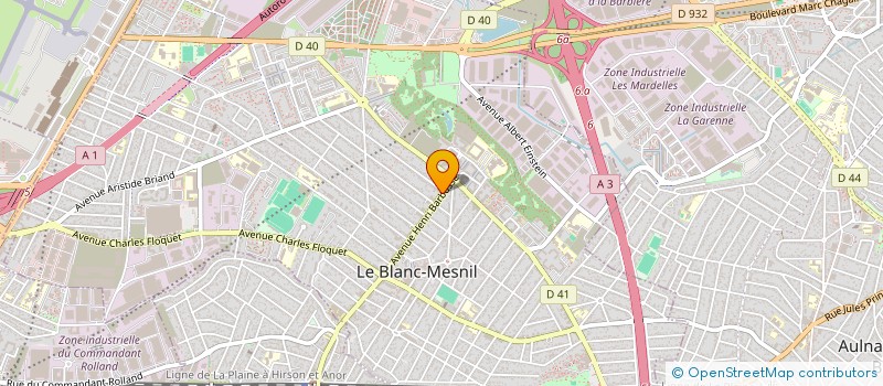 localisation de l'entreprise BEAUTES PLURIELLES à LE BLANC-MESNIL