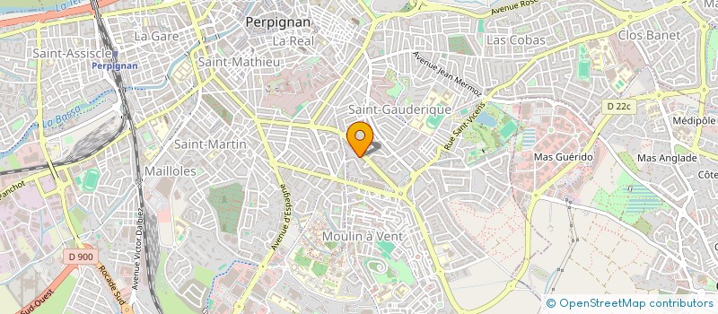 localisation de l'entreprise BEAUTICAE à PERPIGNAN