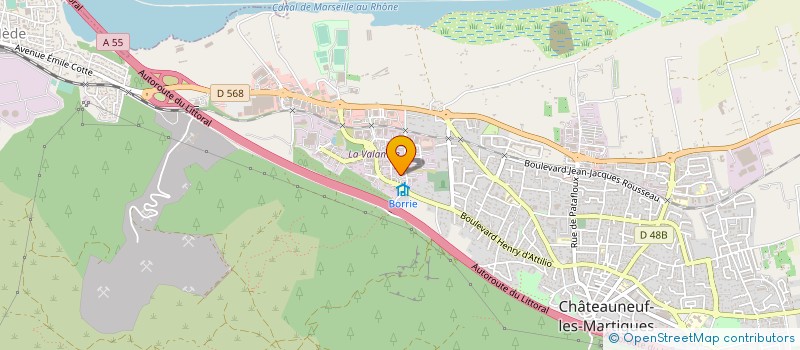 localisation de l'entreprise BEAUTIFUL  CHATEAUNEUF-LES-MARTIGUES