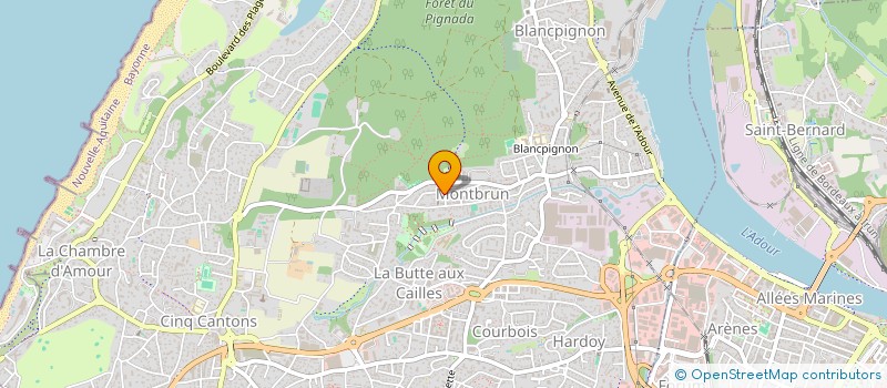 localisation de l'entreprise BEAUTIFUL CERTIFIED GEMS  ANGLET