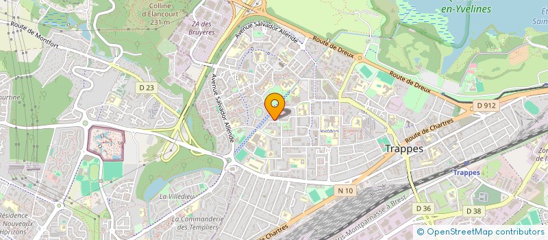 localisation de l'entreprise BEAUTIFUL FUTURE  TRAPPES