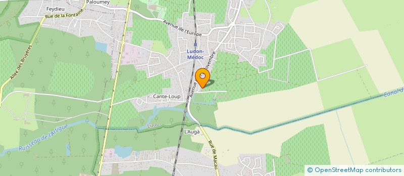 localisation de l'entreprise BEAUTIFUL LIFE WINES  LUDON-MEDOC