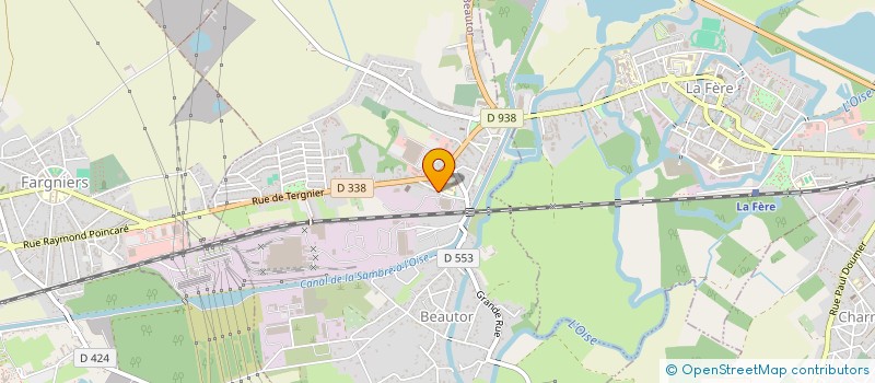 localisation de l'entreprise BEAUTOR UFOLEP, PETANQUE, RANDONNEES - LES RANDONNEURS BEAUTOROIS  BEAUTOR