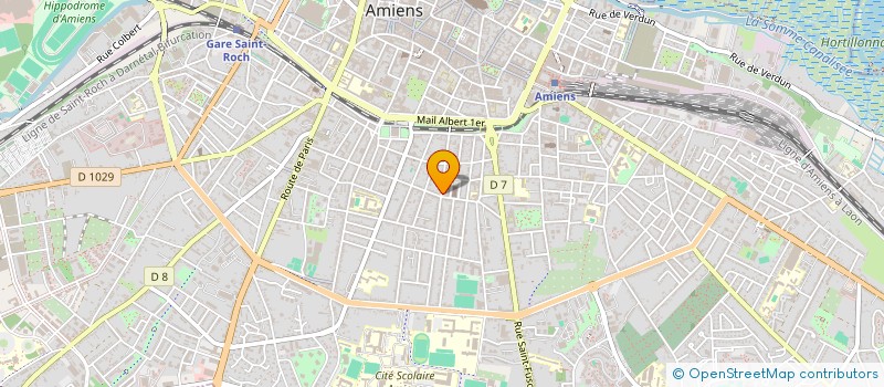 localisation de l'entreprise BEAUTY'A à AMIENS