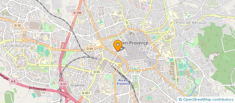 localisation de l'entreprise BEAUTY AIX  AIX-EN-PROVENCE