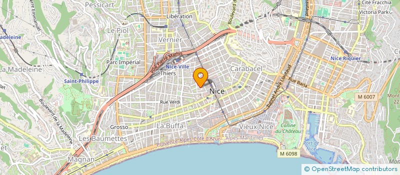 localisation de l'entreprise BEAUTY AND NUTRITHERAPY PRODUCTS à NICE