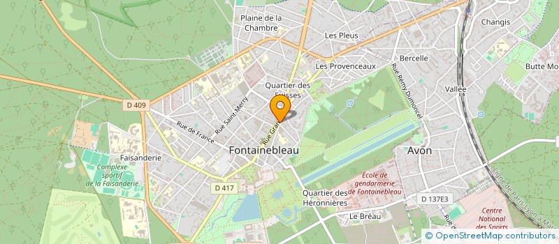 localisation de l'entreprise BEAUTY BLOOM à FONTAINEBLEAU