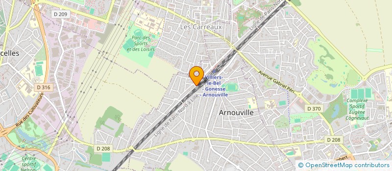 localisation de l'entreprise BEAUTY BOOP à ARNOUVILLE