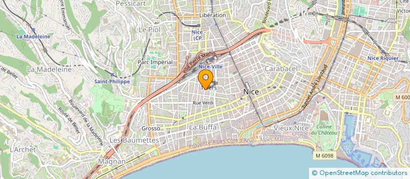 localisation de l'entreprise BEAUTY & BROWS à NICE