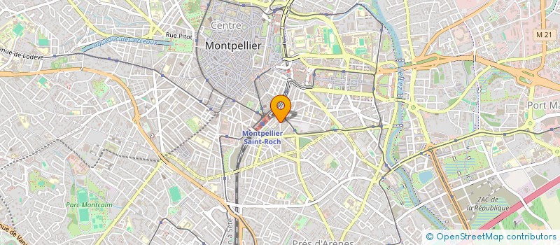 localisation de l'entreprise BEAUTY CENTER PARIS à MONTPELLIER