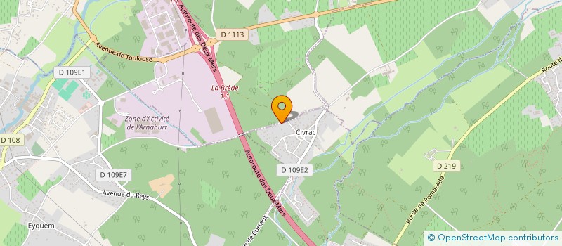 localisation de l'entreprise BEAUTY CONCEPT 34  SAUCATS