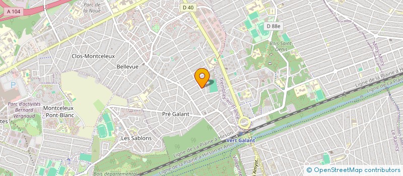 localisation de l'entreprise BEAUTY CONCEPT à VILLEPINTE