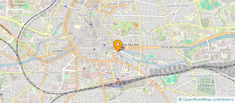 localisation de l'entreprise BEAUTY COWORKING  RENNES