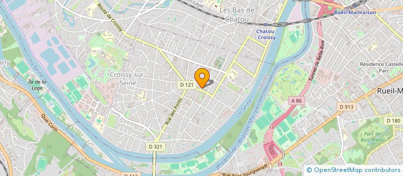 localisation de l'entreprise BEAUTY DIET à CROISSY-SUR-SEINE