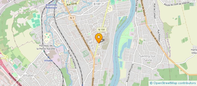 localisation de l'entreprise BEAUTY DS  CORBEIL-ESSONNES