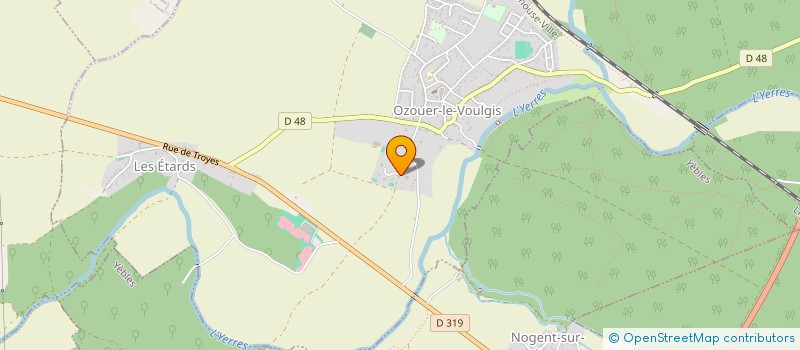 localisation de l'entreprise BEAUTY EPILATION à OZOUER-LE-VOULGIS