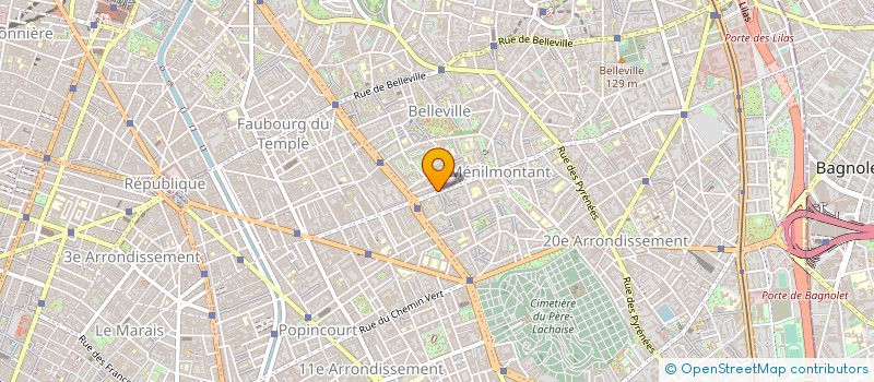 localisation de l'entreprise BEAUTY FACE  PARIS