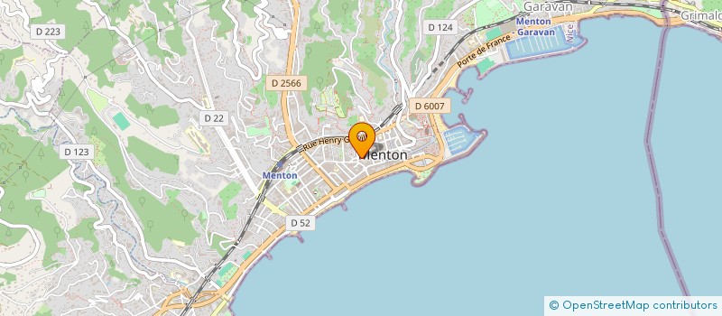 localisation de l'entreprise BEAUTY'FULL à MENTON