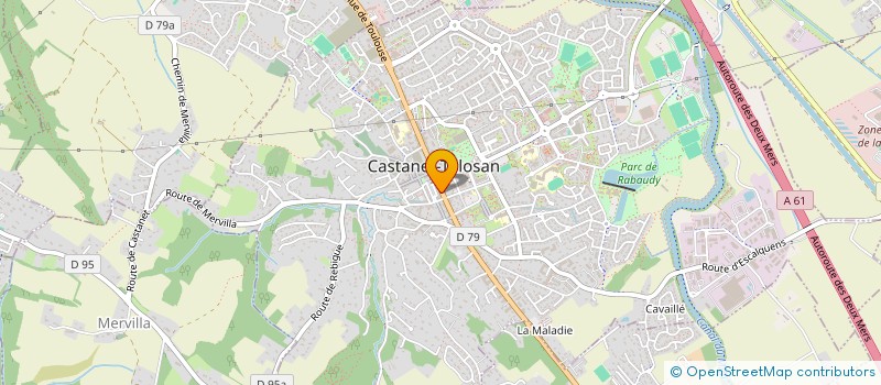 localisation de l'entreprise BEAUTY FUTUR à CASTANET-TOLOSAN
