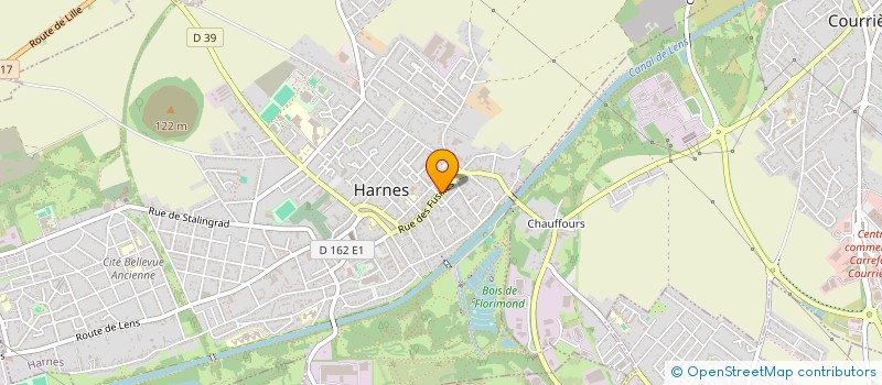 localisation de l'entreprise BEAUTY HAIR  HARNES