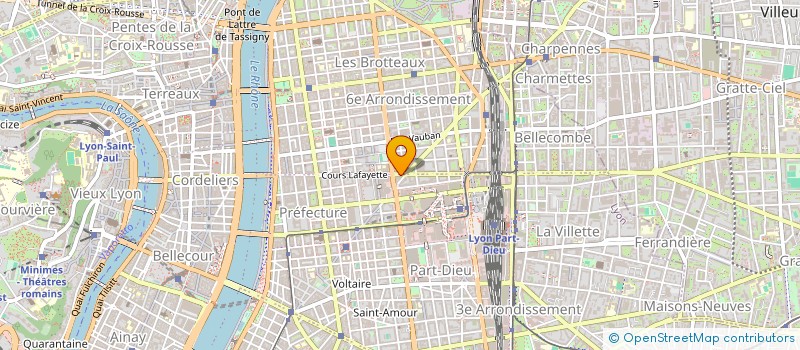 localisation de l'entreprise BEAUTY HAIR CONCEPT  LYON