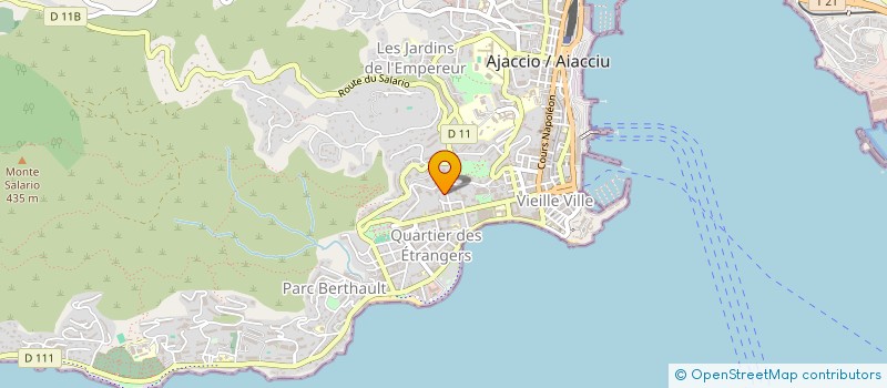 localisation de l'entreprise BEAUTY HAIR SELECTION à AJACCIO