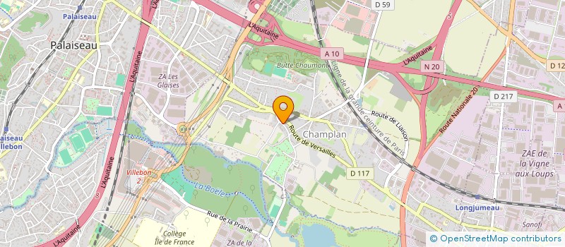 localisation de l'entreprise BEAUTY HOUSEWIVES  CHAMPLAN