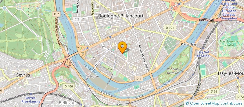 localisation de l'entreprise BEAUTY IN YOU à BOULOGNE-BILLANCOURT