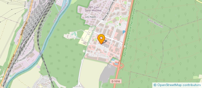 localisation de l'entreprise BEAUTY INVEST à SAINT-MAXIMIN