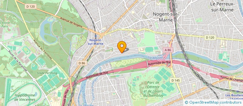 localisation de l'entreprise BEAUTY ISLAND SAILING  NOGENT-SUR-MARNE