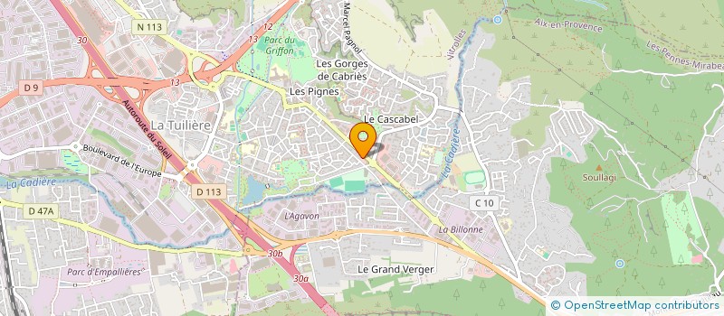 localisation de l'entreprise BEAUTY'JEN  VITROLLES