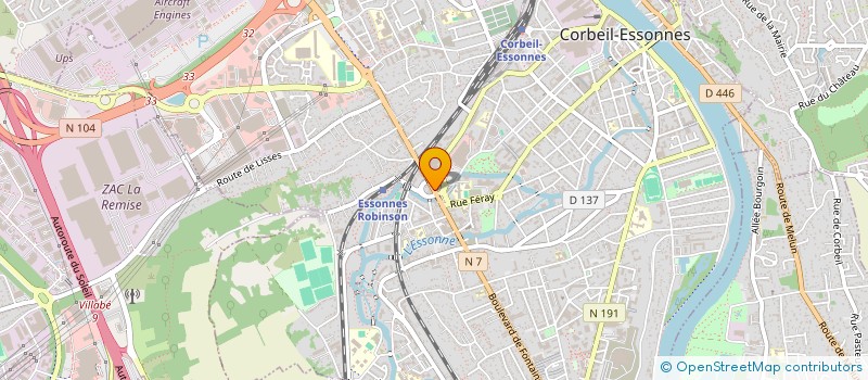 localisation de l'entreprise BEAUTY KNL à CORBEIL-ESSONNES