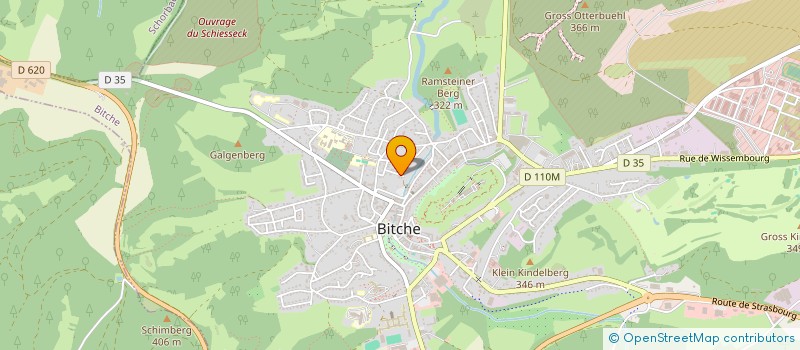 localisation de l'entreprise BEAUTY LAB ACADEMY  BITCHE