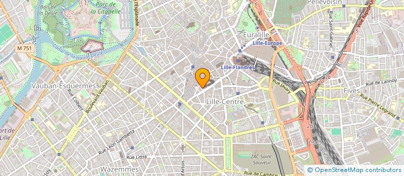 localisation de l'entreprise BEAUTY LILLE  LILLE