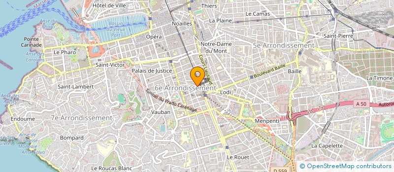 localisation de l'entreprise BEAUTY LUXE à MARSEILLE