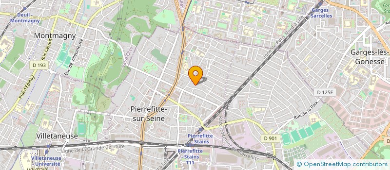 localisation de l'entreprise BEAUTY M à PIERREFITTE-SUR-SEINE