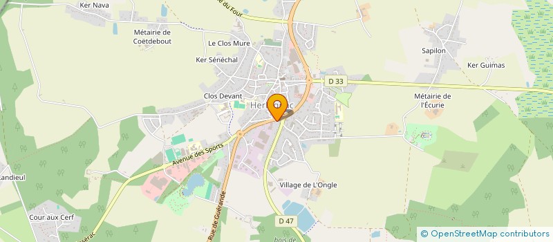 localisation de l'entreprise BEAUTY MELLY à HERBIGNAC