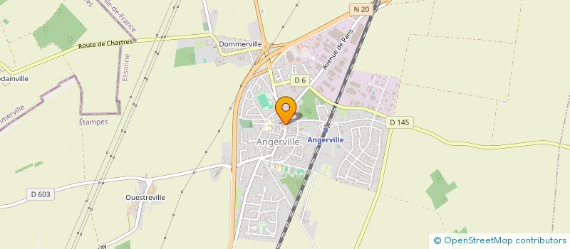 localisation de l'entreprise BEAUTY MTH  ANGERVILLE