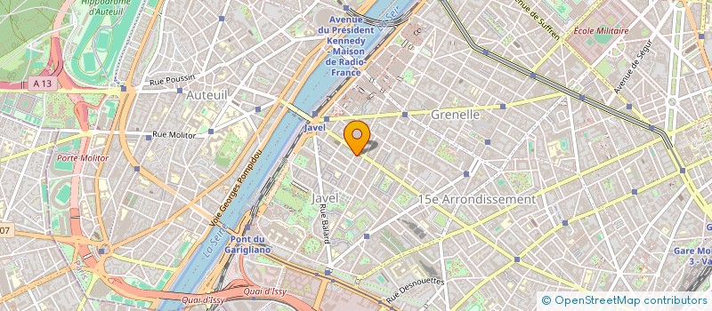 localisation de l'entreprise BEAUTY NAT' SARL  PARIS