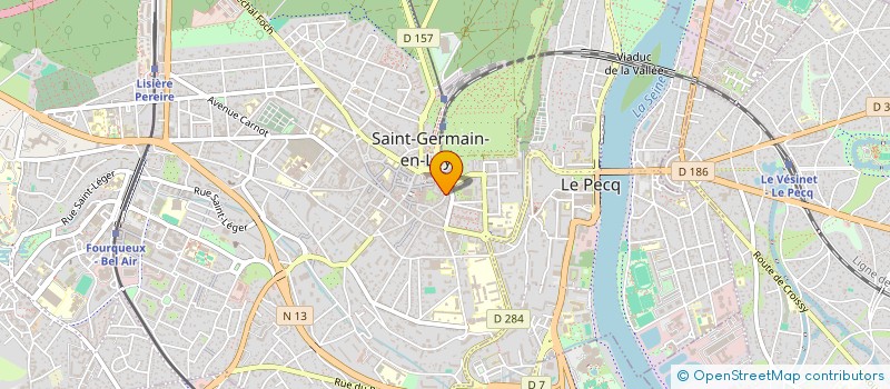 localisation de l'entreprise BEAUTY'NES à SAINT-GERMAIN-EN-LAYE