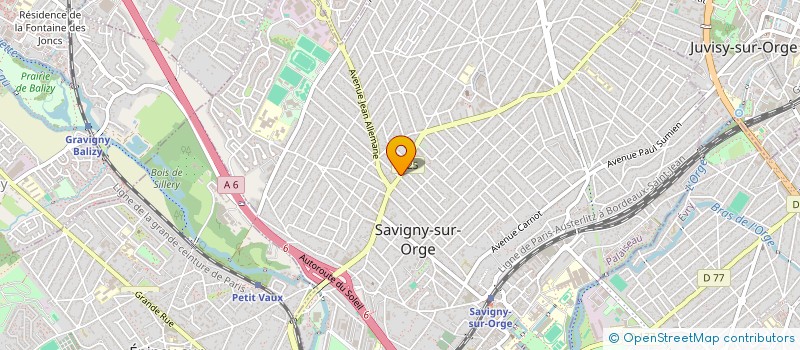 localisation de l'entreprise BEAUTY ONGLES à SAVIGNY-SUR-ORGE