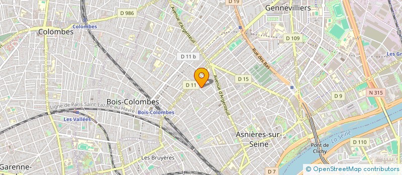 localisation de l'entreprise BEAUTY PARADIGM  ASNIERES-SUR-SEINE