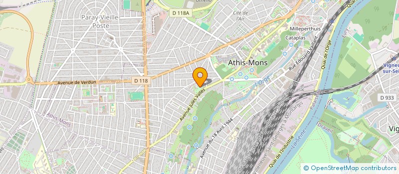 localisation de l'entreprise BEAUTY PETS à ATHIS-MONS