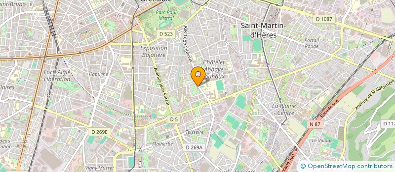 localisation de l'entreprise BEAUTY PHONE à GRENOBLE