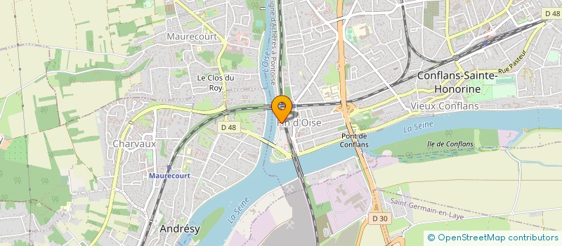 localisation de l'entreprise BEAUTY RENOV'  CONFLANS-SAINTE-HONORINE