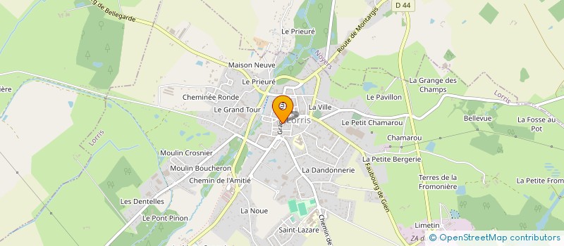 localisation de l'entreprise BEAUTY'S à LORRIS