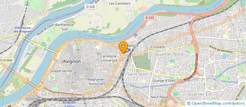 localisation de l'entreprise BEAUTY SALOON à AVIGNON