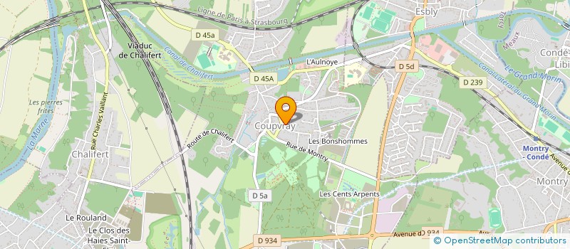 localisation de l'entreprise BEAUTY&SEA  COUPVRAY